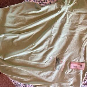 Green Eddie Bauer Tall T shirt new